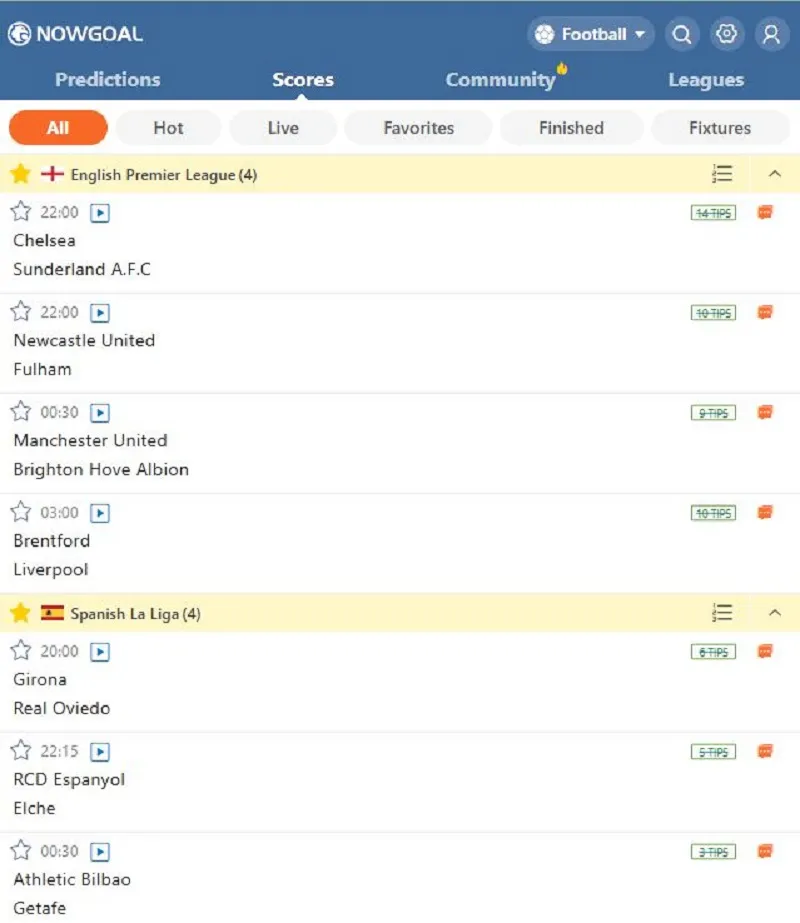 Nowgoal phiên bản Mobi: Trải nghiệm livescore bóng đá tối ưu trên di động